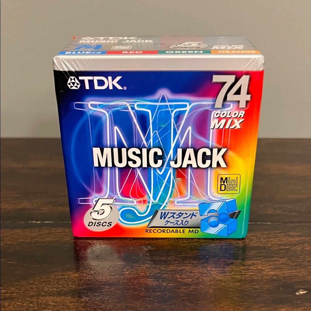 TDK Music Jack 5 Recordable Mini Discs